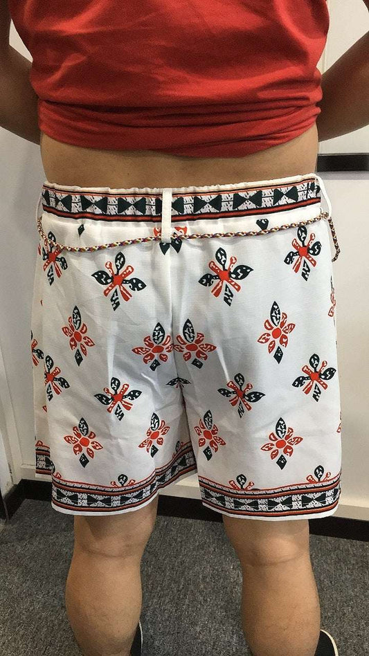 Summer Vintage Printed Casual Shorts - globaltradeleader