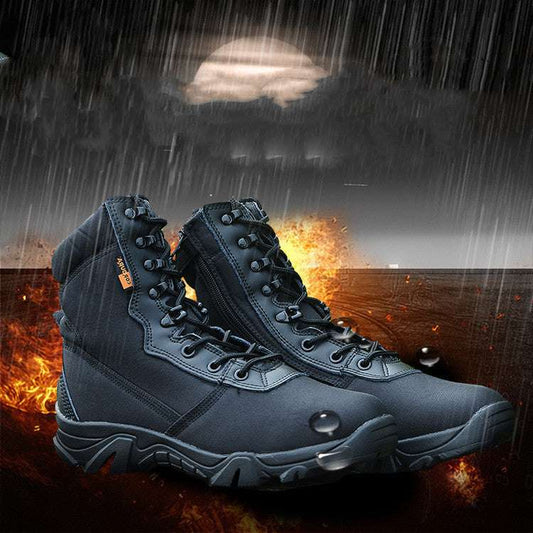 High-top Military Boots Men's Breathable - globaltradeleader