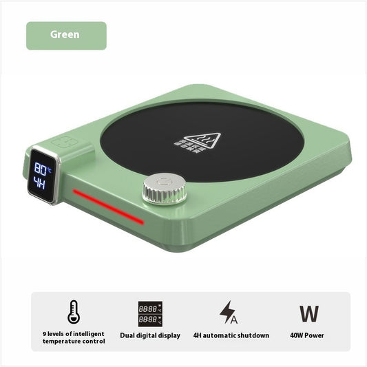 Instant Hot Timing Thermal Cup Pad Coffee Heating Coaster Winter Kithchen Gadgets - globaltradeleader