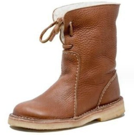 Women'S Boots Comfortable Flat Bottom Martin Boots Versatile Low Boots - globaltradeleader