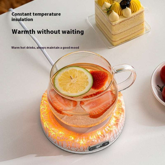 Constant Temperature Cup Warming Holder Intelligent Number Insulated Coaster - globaltradeleader