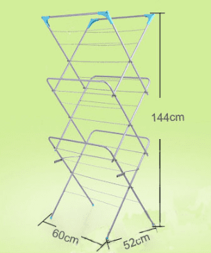 Iron Folding Clothes Rack