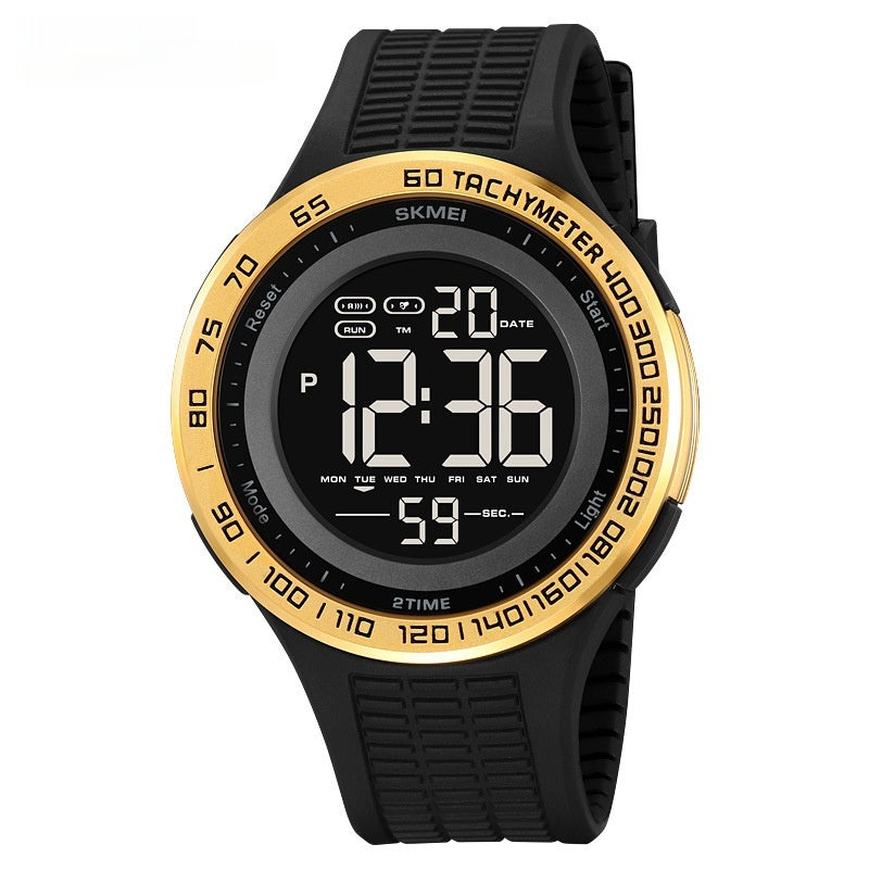Men's Stylish And Versatile Electronic Watch Luminous Waterproof - globaltradeleader
