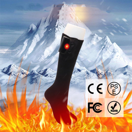 Heating Cotton Socks Feet Warmer Third Gear Fixed Temperature Full Foot