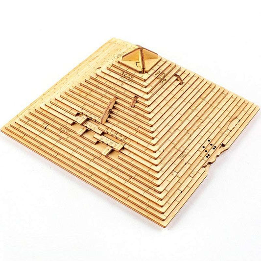 Pyramid Decryption Wooden Box New Puzzle