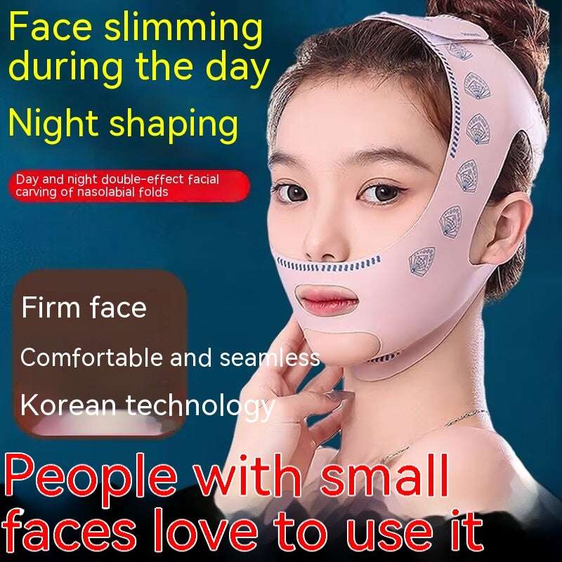 Day And Night Available Fast V Face Lifting Thin Masseter Skin Tightening Bandage Mask - globaltradeleader