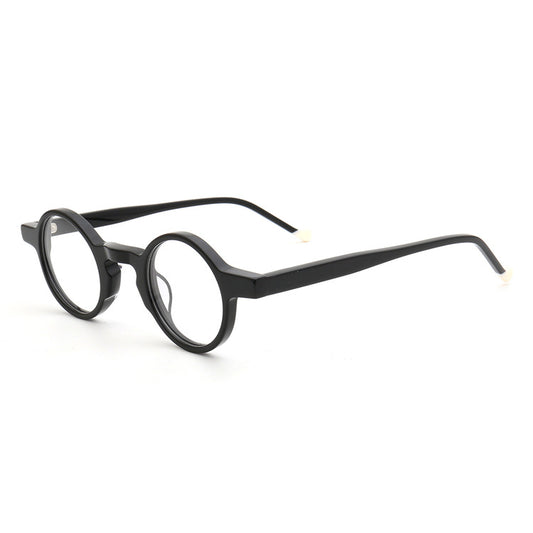 Super Light Retro Plate Round Glasses Frame Men's And Women's