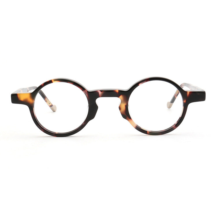 Super Light Retro Plate Round Glasses Frame Men's And Women's