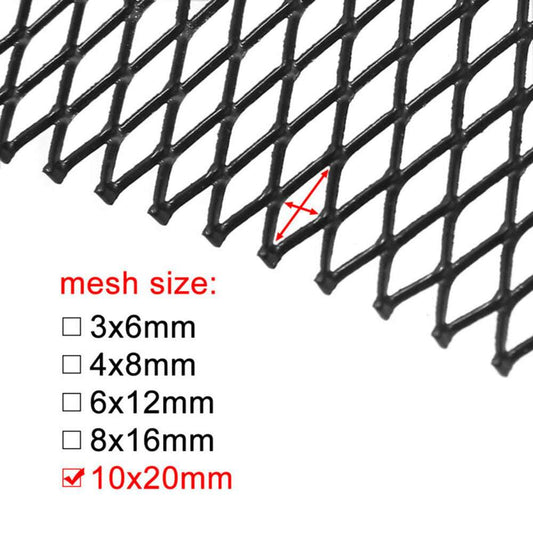 Automobile Front Bumper Grille Mesh Aluminum Alloy