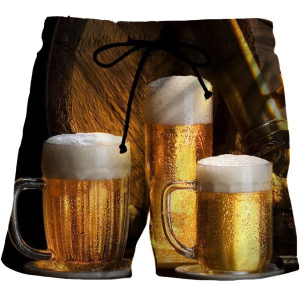 Shorts Casual 3d Digital Printing Beach Pants Men's Shorts - globaltradeleader