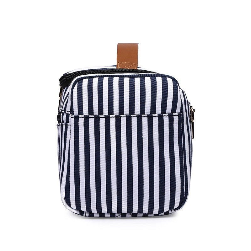 Fashion New Women's Striped Storage Bag Multifunctional - globaltradeleader