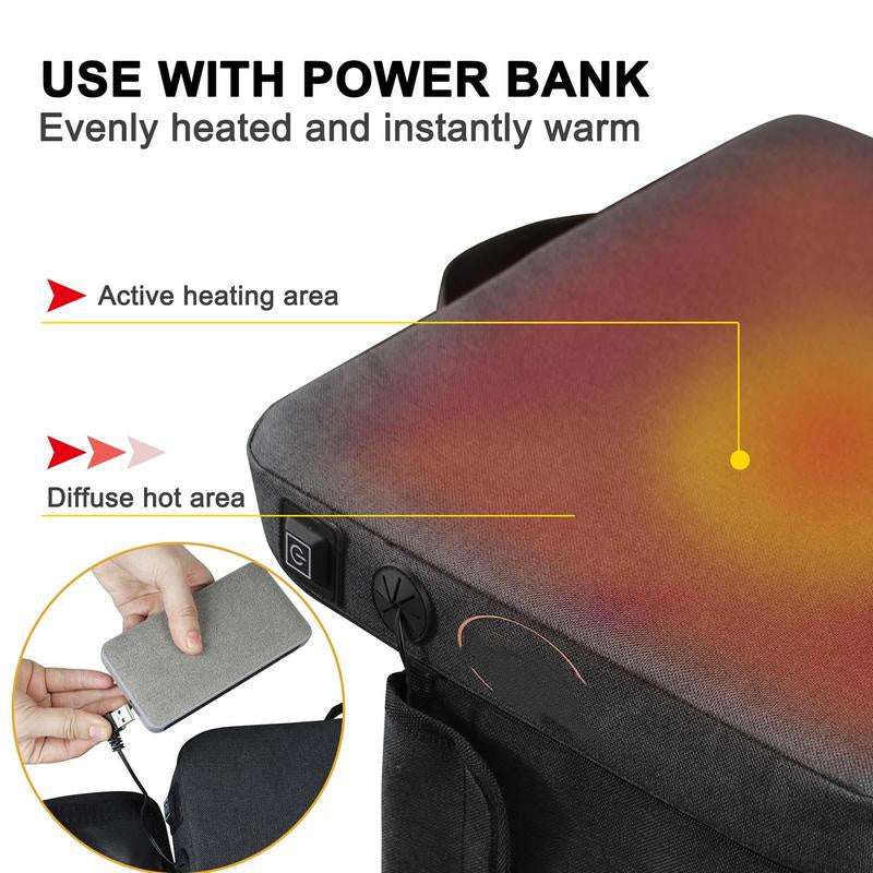 Fashion Camping Electric Heating Cushion - globaltradeleader