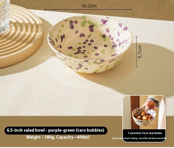 Ceramic Good-looking Dessert Bowl Breakfast Brunch Bowl - globaltradeleader