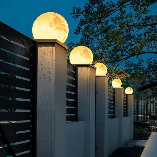 Pillar Lamp Outdoor Wall Moon Light Power-on Door - globaltradeleader