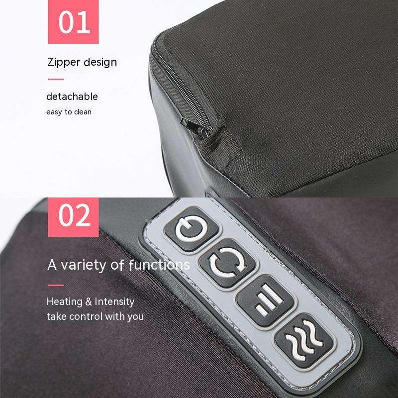 Household Automatic Multifunctional Physiotherapy Instrument Electric Hot Compress Foot Massager - globaltradeleader