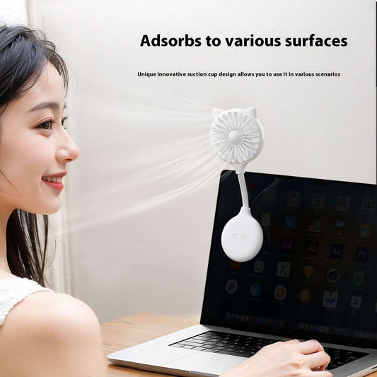 Outdoor Household Suction Cup USB Desktop Mini Little Fan - globaltradeleader
