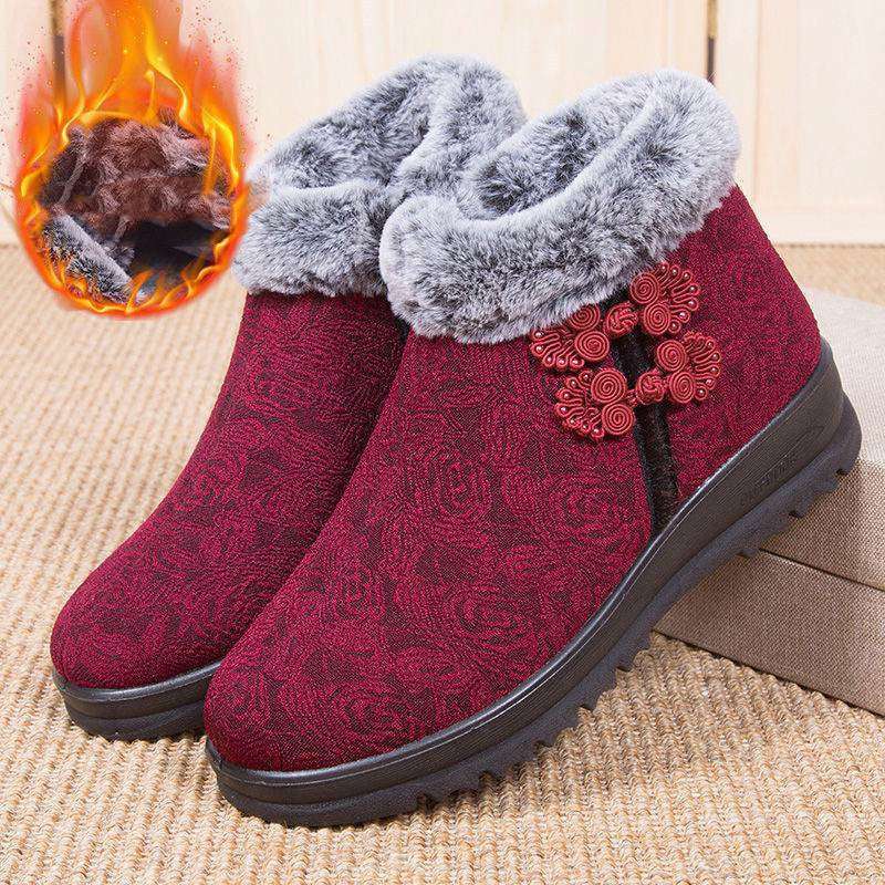 Elderly Snow Boots Winter Old Beijing Cloth Shoes Women - globaltradeleader