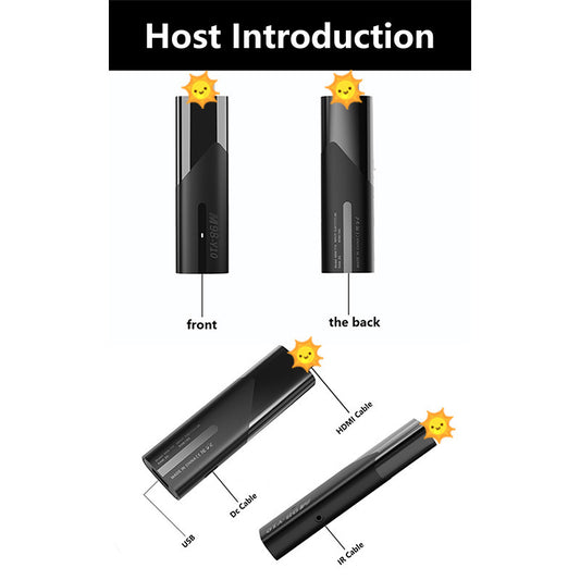 Foreign Trade M98 Y10 Set-top Box H618 4K HD TV Box Tvbox Android 13ATV Network Player - globaltradeleader