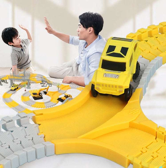 Tong Li Engineering Car Rail Car Toy Puzzle - globaltradeleader