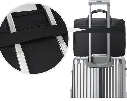 Business Men's Laptop Bag Shoulder Texture