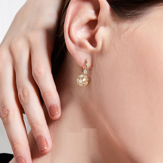 Women's High-end Temperament Opal Earrings