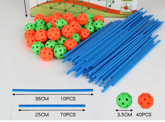 Magic Smart Stick DIY Block Insert Bead Tent Construction