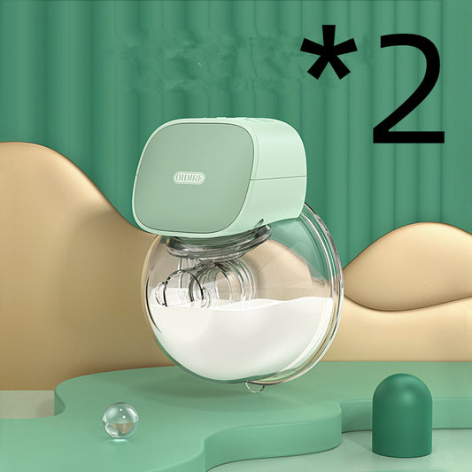 USB Rechargable Hands-Free Electric Breast Silent Wearable Automatic Milker Portable Baby Breastfeed Milk Extractor