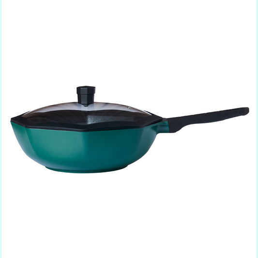 Star anise wok non-stick pan household pan wok gas stove