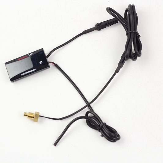 Water Temperature Gauge Modified LCD Display Electronic Watch