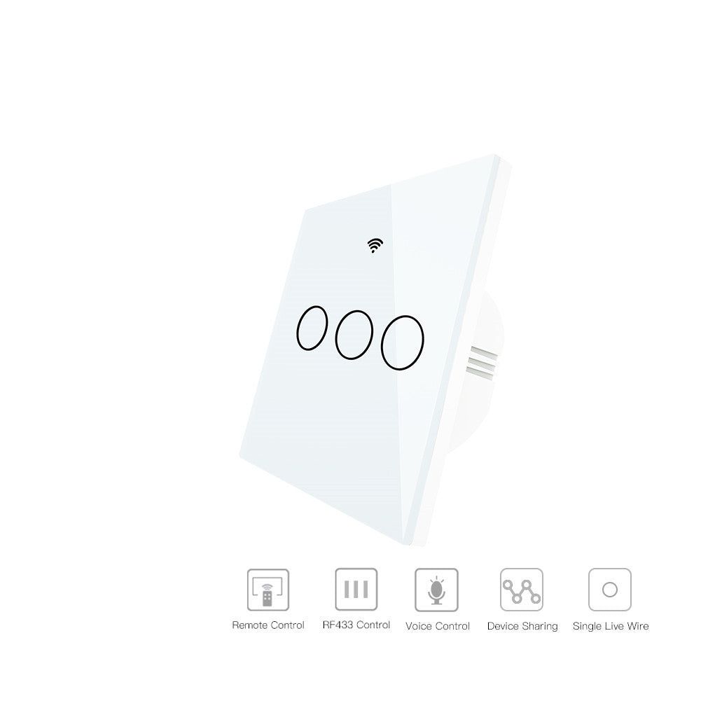 Mobile phone remote control voice control touch type