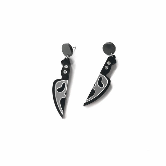 Personalized Halloween Stud Earrings Jewelry