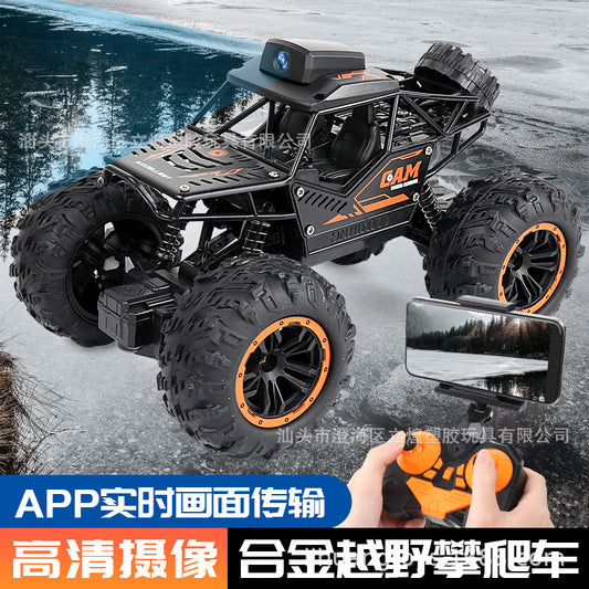 Camera Remote Control Car Mobile Phone Wireless Wifi Control High-definition Photo Four-wheel Drive Climbing Off-road Rc Remote Control Car