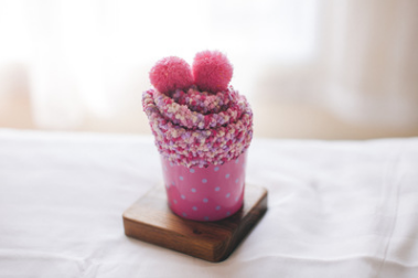 Three-dimensional cake socks home floor socks pearl velvet tube female socks