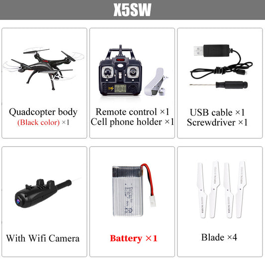X5SW aerial camera quadcopter