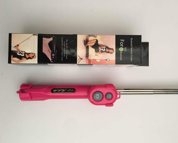 Compatible with Apple, Tripod Selfie Stick Stainless Steel Telescopic Bluetooth Selfie Stick