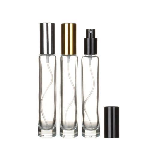 Transparent Perfume Glass Spray Bottle Refilling Portable Travel Empty Bottle