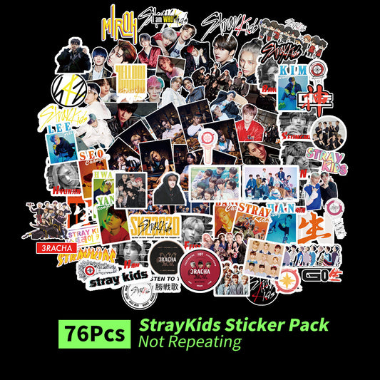 Exo Nct127 Stray Kids Twice Got7 Seventeen Txt Stickers Star Stickers