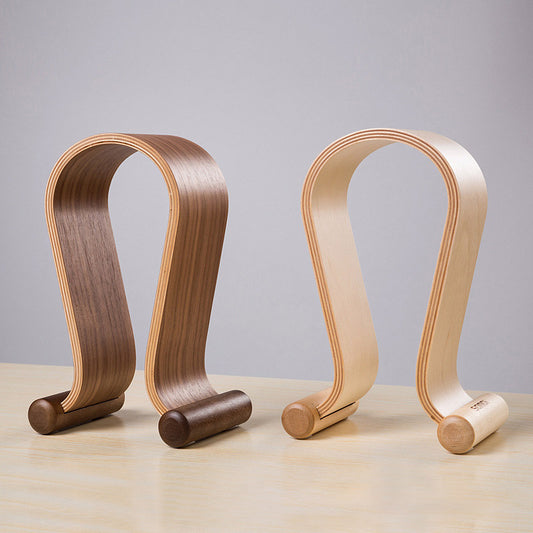 Solid Wood Earphone Rack Creative Earphone Display Rack Headphone Rack