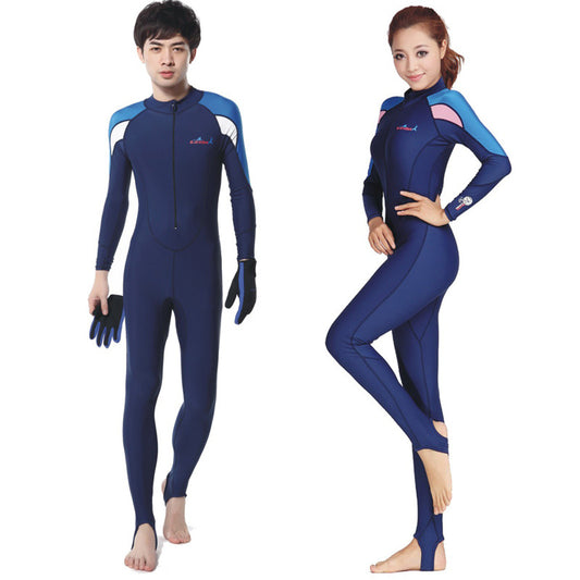 One-piece Diving Sunscreen Jellyfish Snorkeling Swimming Surfing Suit