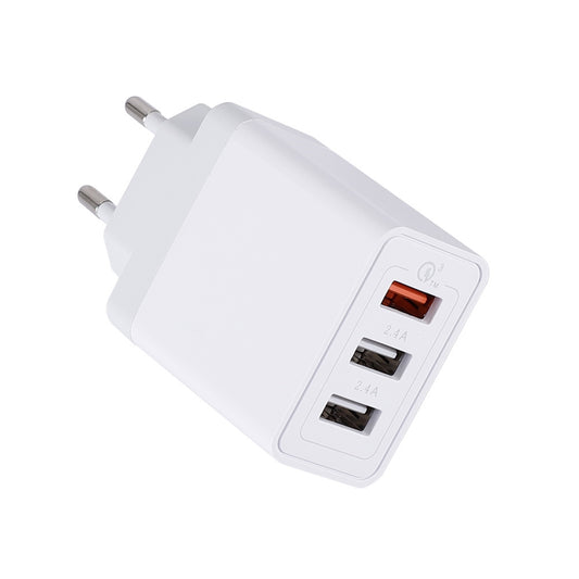 Simple And Fast Charging Mobile Phone 3USB Charger
