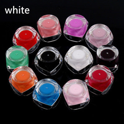 Special solid color phototherapy gel for nail phototherapy