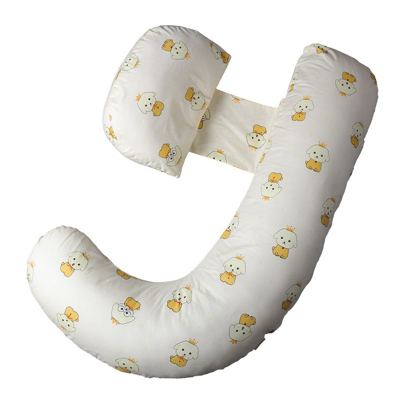 Multifunctional Pregnant Women's Waist Protector Side Sleeping F Type Pillow
