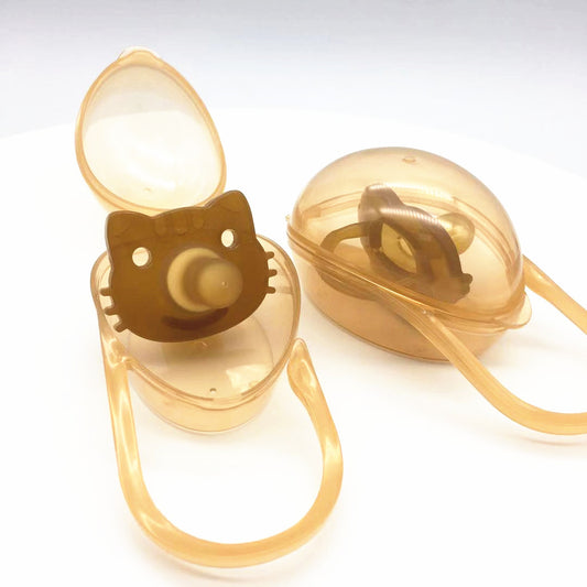 Silicone nano silver pacifier baby