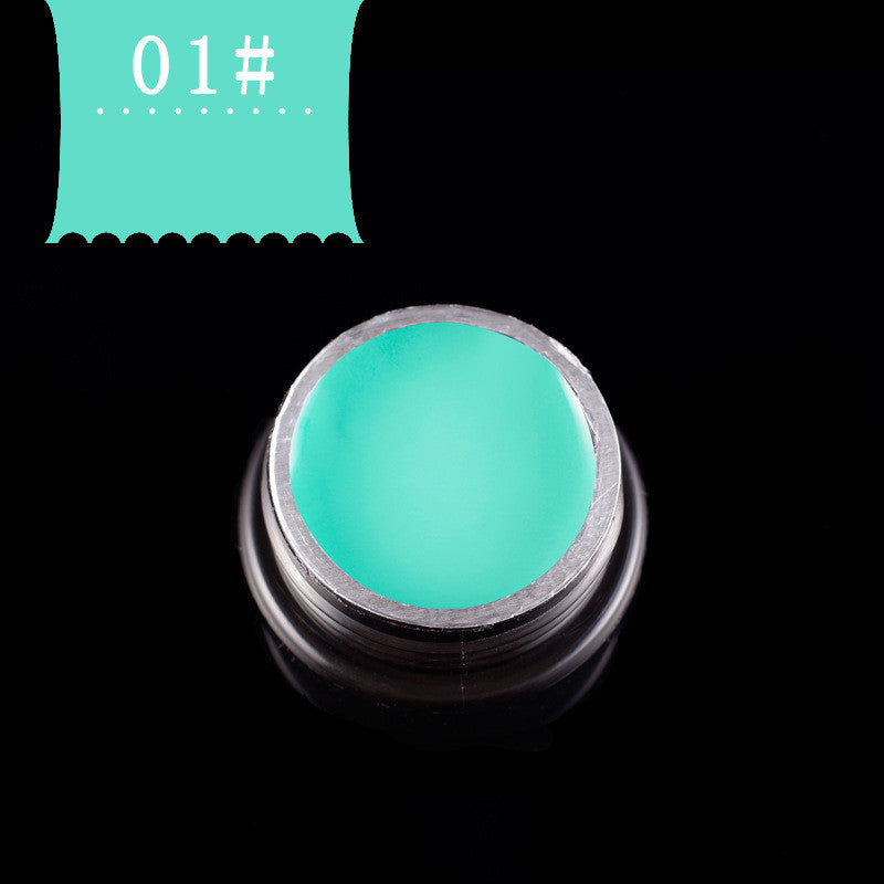 Special solid color phototherapy gel for nail phototherapy