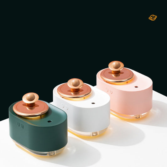 Rotating Planet Humidifier Car Mute Spray Humidification