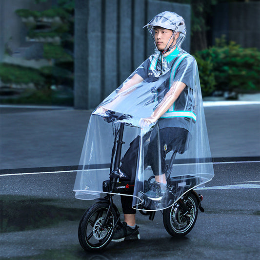 Transparent Long Single Raincoat Rainproof Poncho