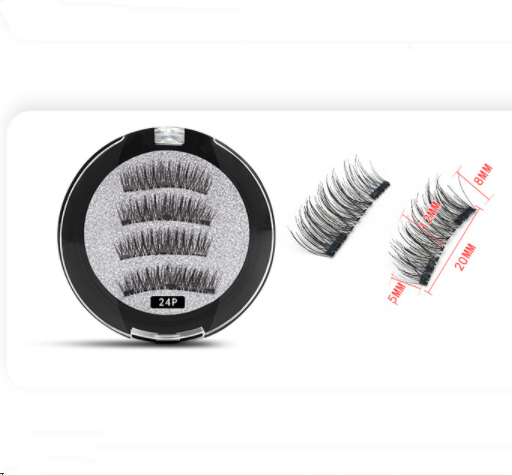 Handmade double magnet false eyelashes