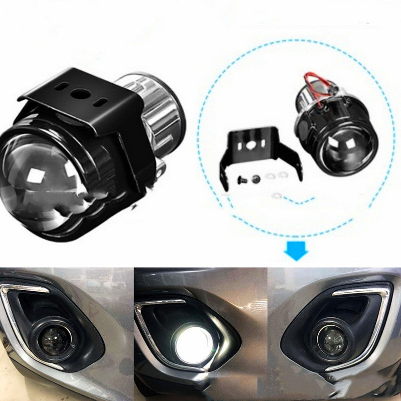 High Brightness 2.5 Inch HID Universal Front Fog Lamp Bifocal Lens