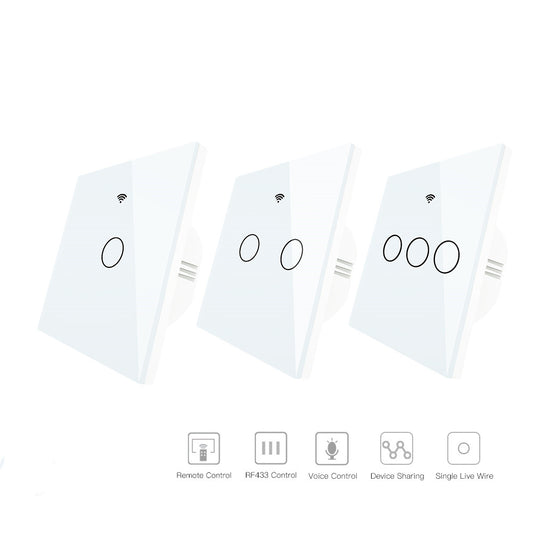 Mobile phone remote control voice control touch type