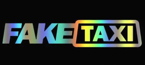 FAKE TAXI FAKE TAXI Drift Funny Car Stickers European And American FAKETAXI Reflective Car Stickers